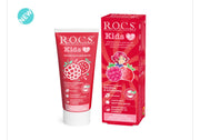 Tish pastasi R.O.C.S. Kids Malina va qulupnay, 45 g, 3-7 yosh