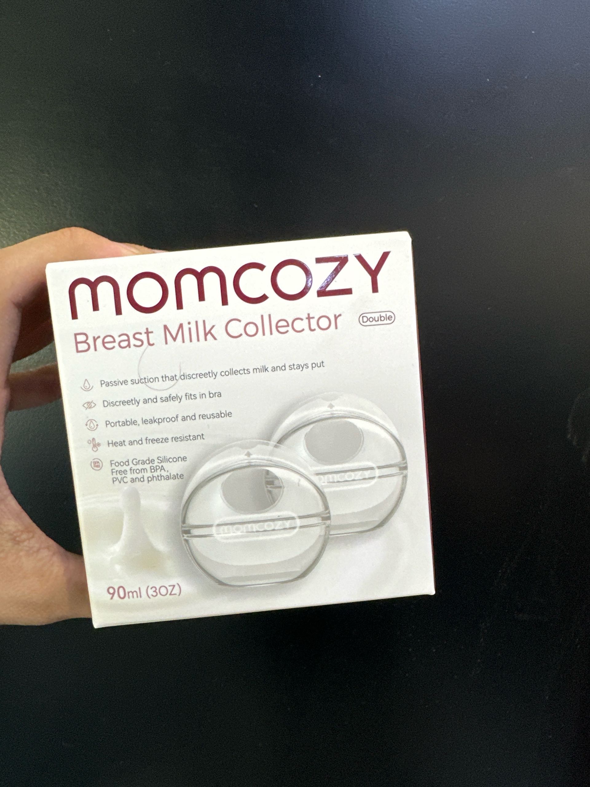 Коллектор для грудного молока Momcozy двойной силиконовый