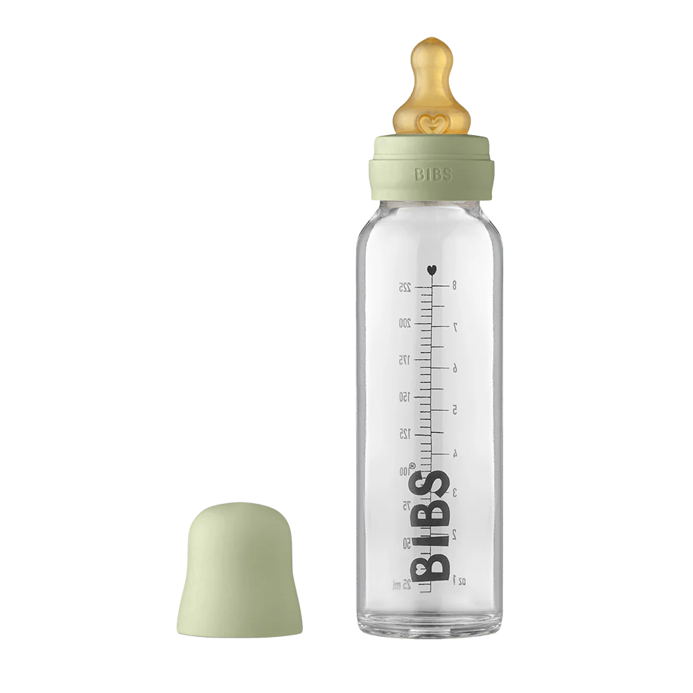 BIBS Sage 225ml oziqlantirish shishasi | Kolikaga qarshi tizim