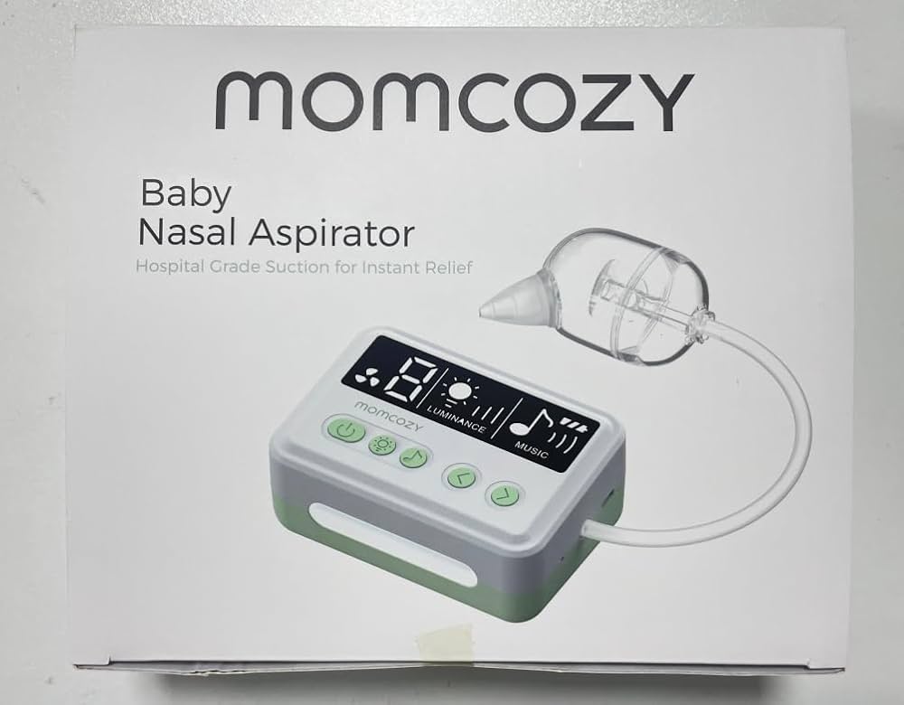 Назальный аспиратор Momcozy 9 уровней мощности для младенцев
