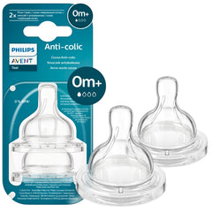 Соска Philips Avent антиколиковая 0м+ силиконовая 2 шт