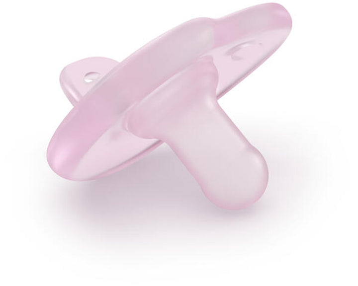 Пустышка Philips Avent силиконовая 0-6 месяцев девочка 2 шт BPA-free
