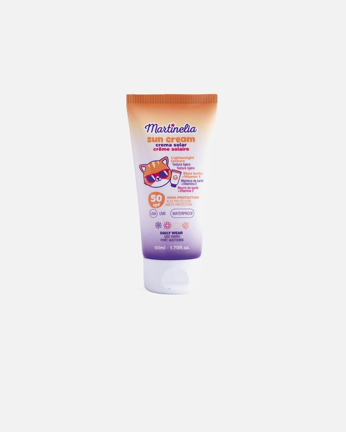 Martinelia солнцезащитный крем SPF 50 детский, 200 мл