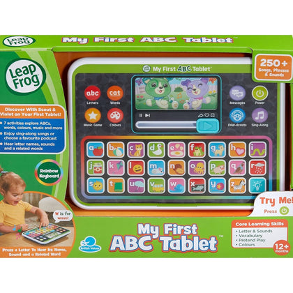 LeapFrog My First ABC Tablet planshet o'yinchog'i, 26 harf, 1–3 yosh