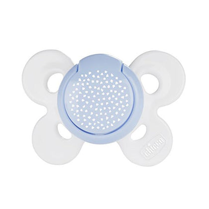 Chicco PhysioForma Comfort пустышка силиконовая 0-6 месяцев для мальчиков