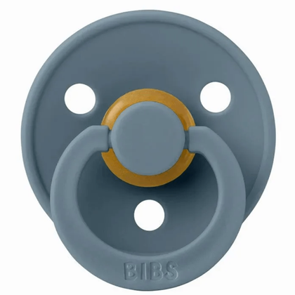 Пустышка BIBS Colour латексная Petrol размер 1 для новорождённых 0-6 месяцев