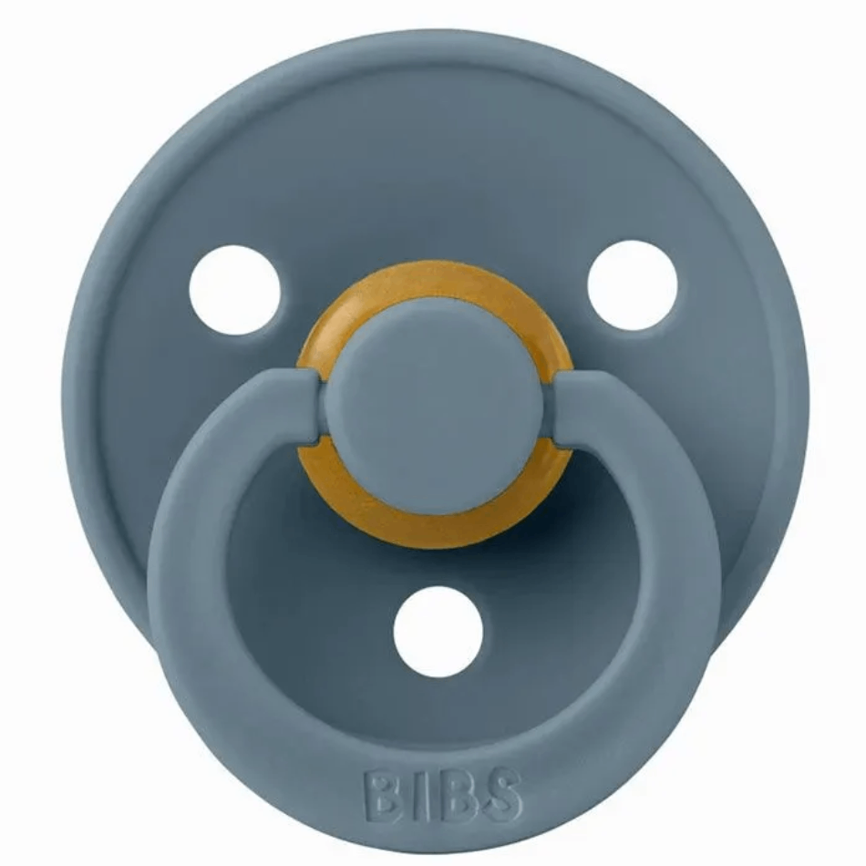 Пустышка BIBS Colour латексная, размер 1, 0–6 мес, в коробке, Petrol