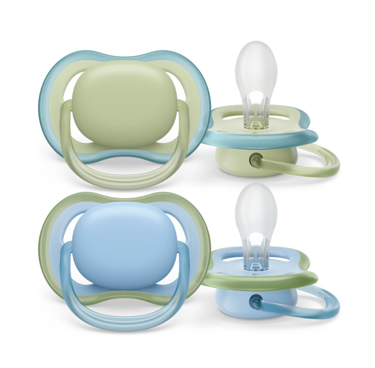 Соска-пустышка Philips Avent Ultra Air силиконовая 0-6 месяцев