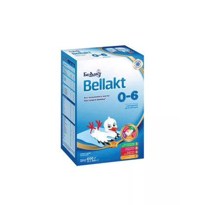 Молочная смесь Bellakt адаптированная с пребиотиками, 600 г, для 0–6 месяцев