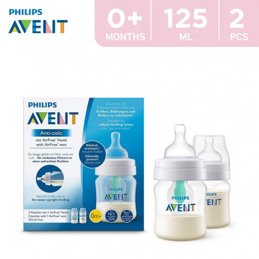 Бутылочка Philips Avent Anti-Colic 125 мл антиколиковая для новорождённых