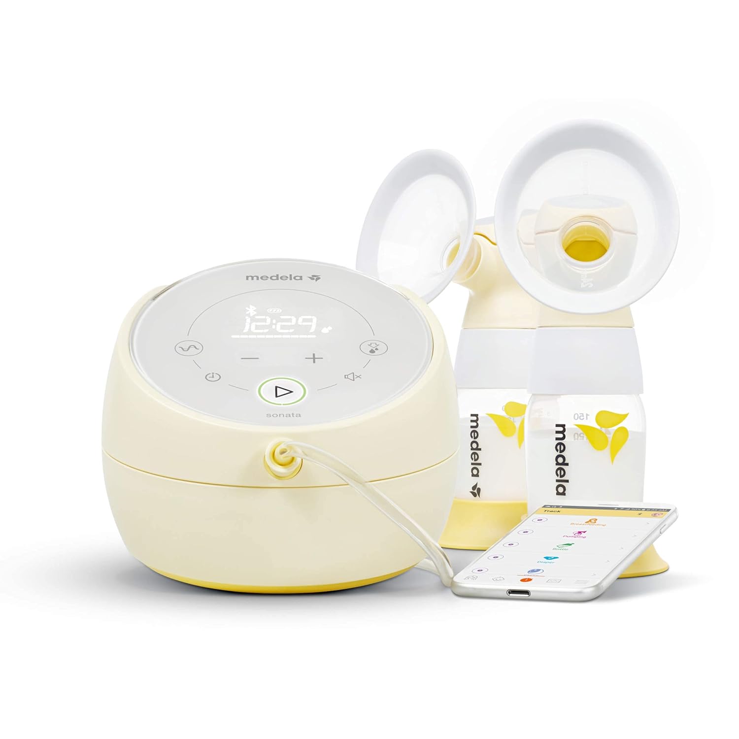 Молокоотсос Medela Sonata двойной электрический с дисплеем