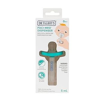 Диспенсер для лекарств Dr. Talbot's Paci-Med с соской 0+ месяцев