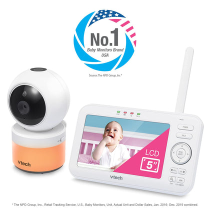 Видеоняня VTech Baby Monitor с ночным режимом и двусторонней связью