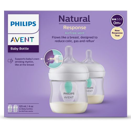 Бутылочка Philips Avent Natural 125 мл антиколиковая 0м+
