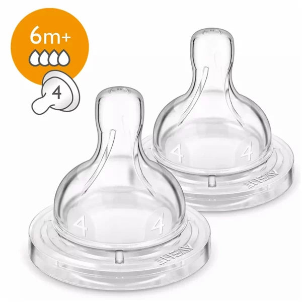 Philips Avent Антиколик соска 6 мес+ быстрый поток набор 2 шт