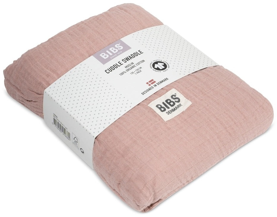 Муслиновые пелёнки BIBS 2 шт 70x70 см Blush органический хлопок
