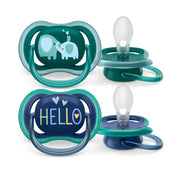 Пустышка Philips Avent Ultra Air 18+ месяцев силиконовая 2 шт