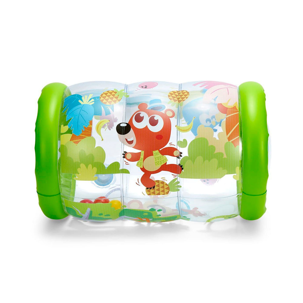 Chicco Musical Roller Jungle — puflanadigan valik, 6 oy+