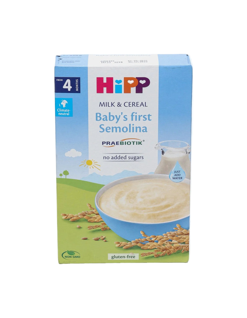 HIPP Milk Nodir bolalar suti, probiyotikli bo'tqa 250g.
