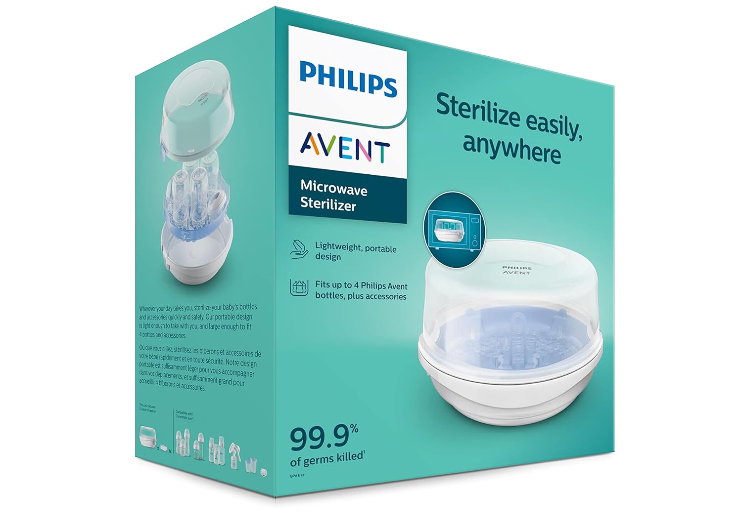 Микроволновый стерилизатор Philips Avent для бутылочек и сосок