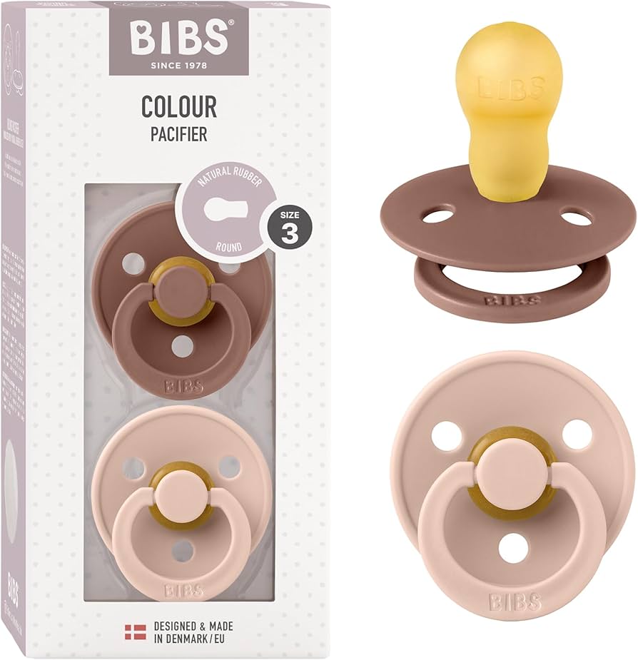 Пустышка BIBS Colour латексная, размер 3, 18+ месяцев, 1 шт