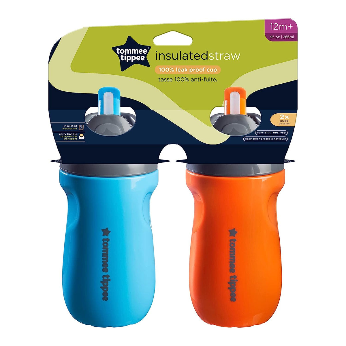 Поильник Tommee Tippee 325 мл для детей старше 18 месяцев без разливов
