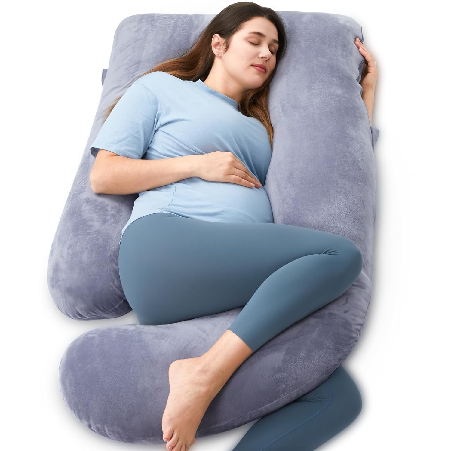 Momcozy U shaklidagi homiladorlar yostigʻi