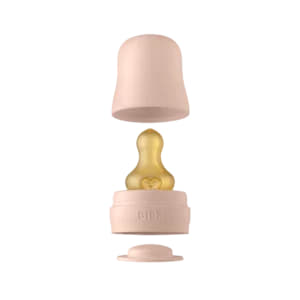 Набор аксессуаров BIBS Bottle Kit латексная соска нежно-розовый