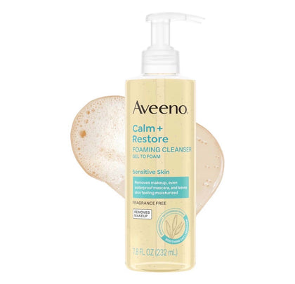 Aveeno Calm + Restore joʻvali yuz yuvish pardozi, 232 ml