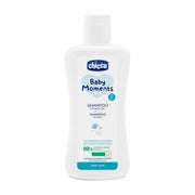 Шампунь Chicco Baby Moments 0+ без слёз 200 мл гипоаллергенный