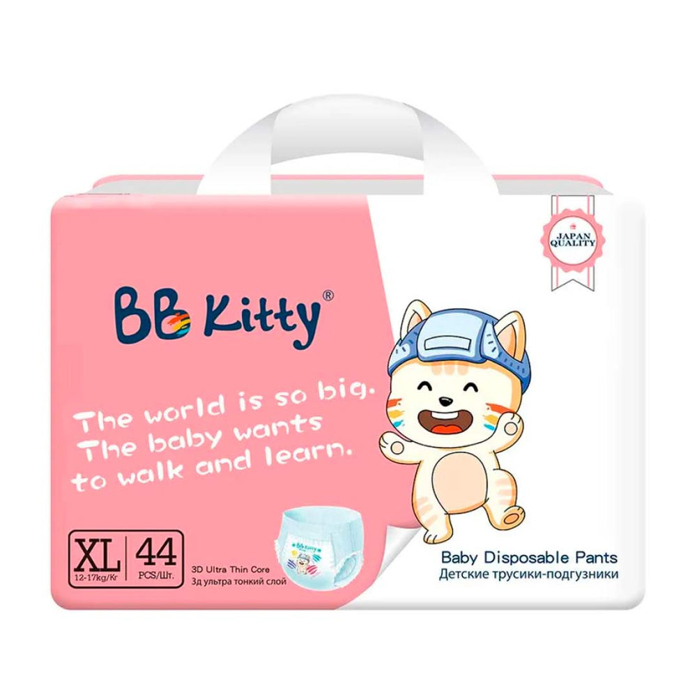 BB Kitty XL трусики-подгузники 12–17 kg, 44 шт