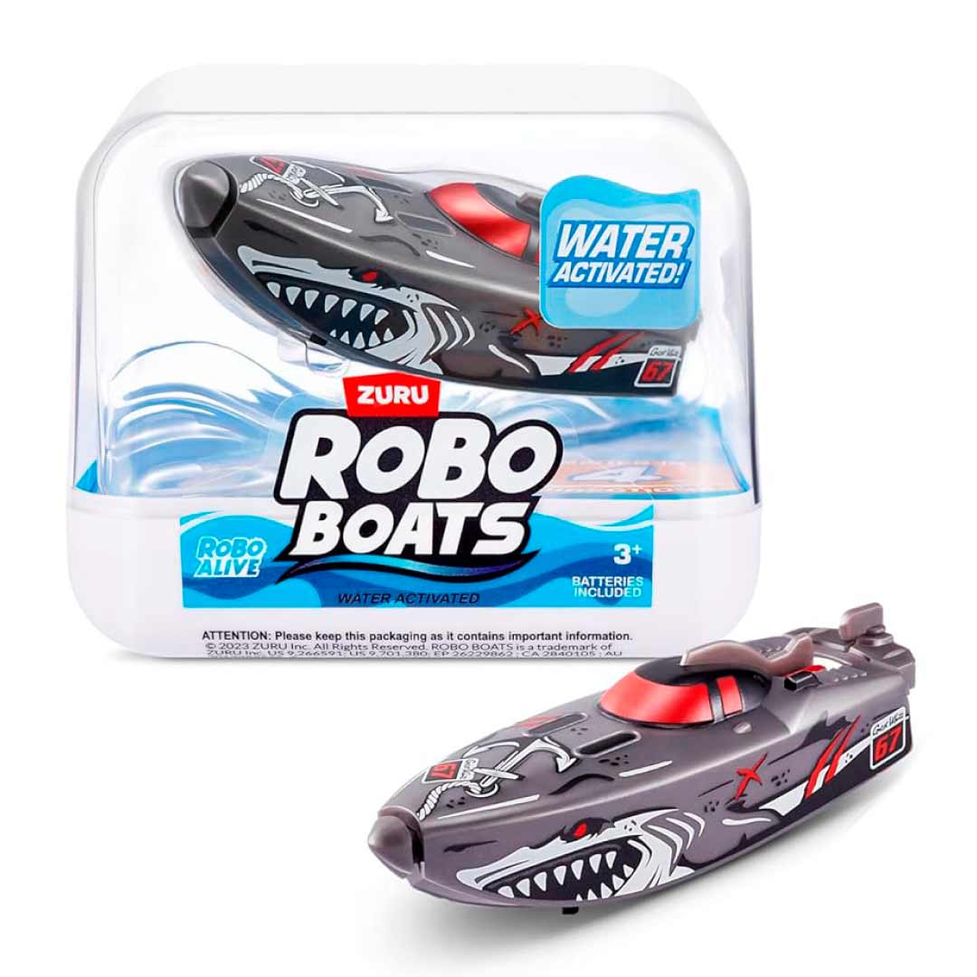 Интерактивная игрушка Robo Alive Robotic Boat лодка от ZURU