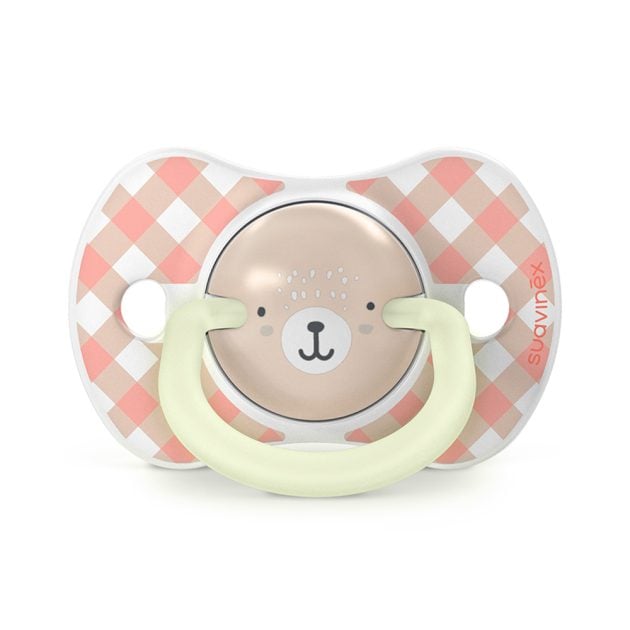 Пустышка Philips Avent Suavinex Wild 6-18 месяцев 2 шт розовая