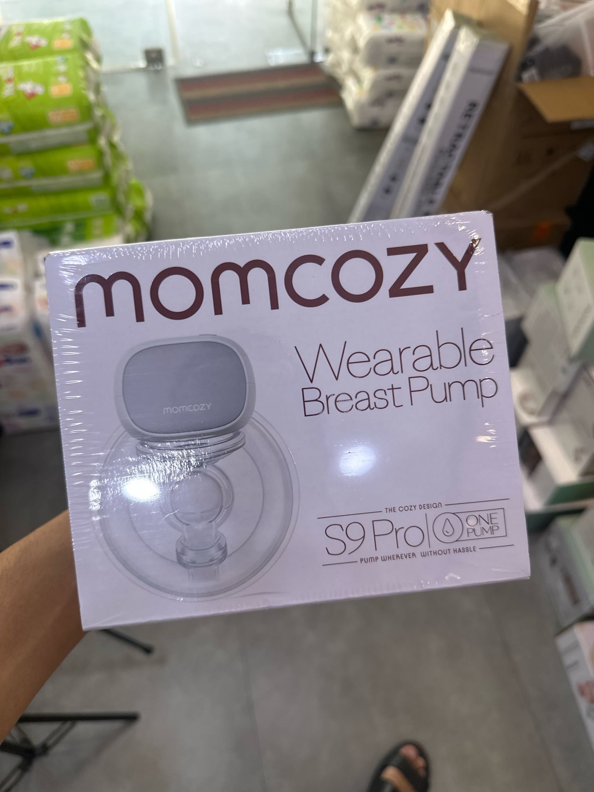 Молокоотсос Momcozy S9 Pro электрический двойной портативный