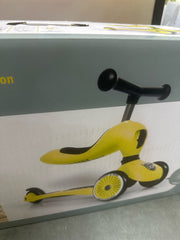 Самокат Scoot&Ride HighwayKick 1 с сиденьем лимон (1-5 лет)