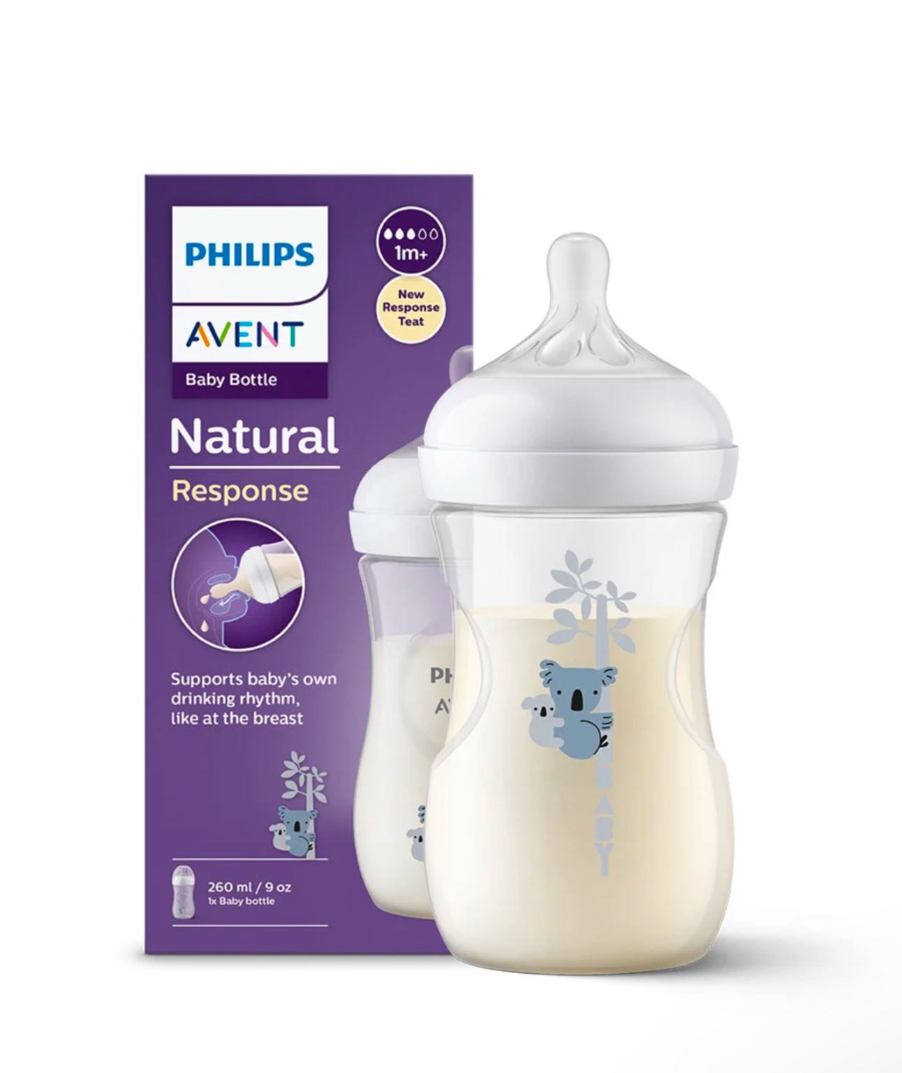 Philips Avent бутылочка 260 мл антиколиковая Коала 0+
