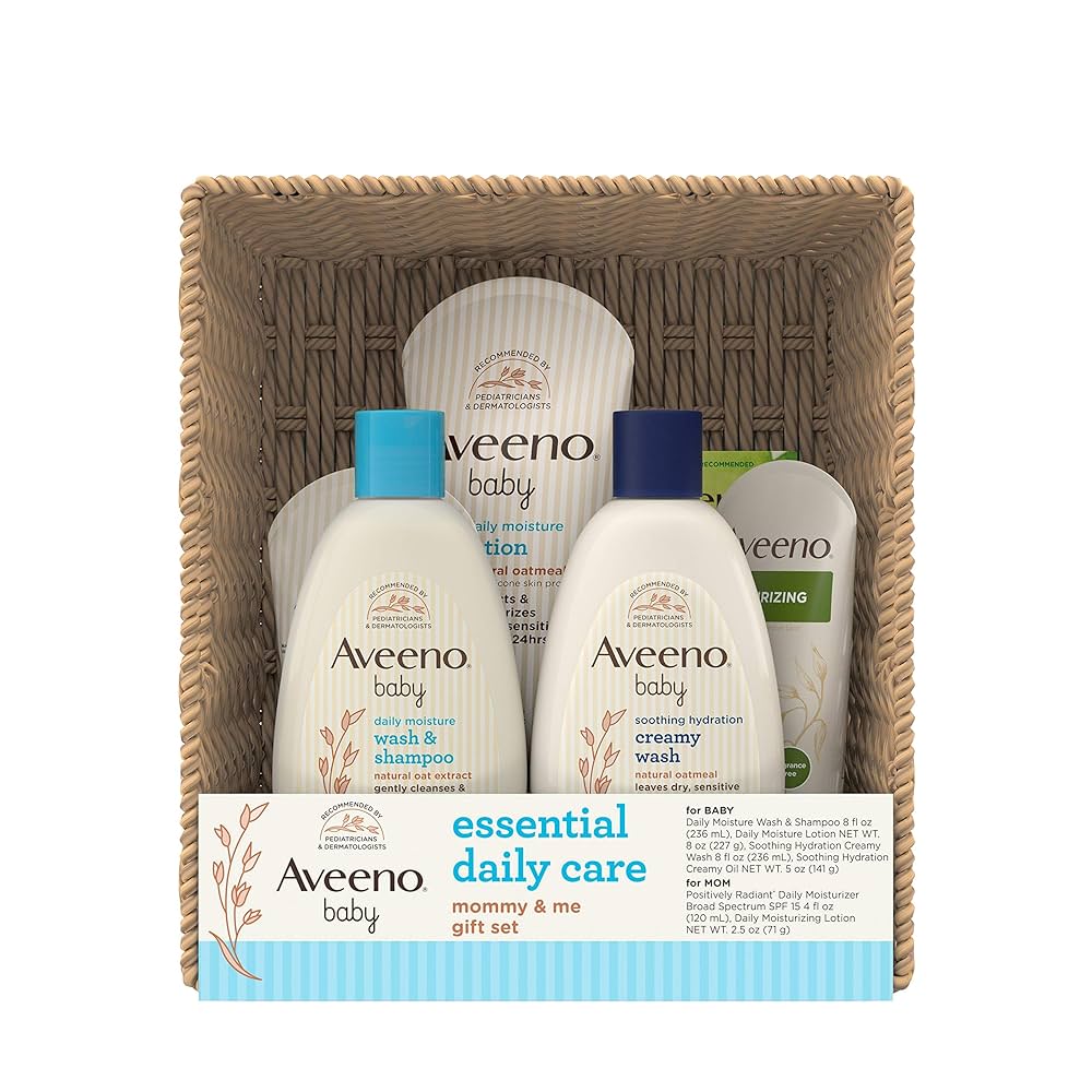 Набор Aveeno 4 в 1 для всей семьи увлажняющий крем и лосьон