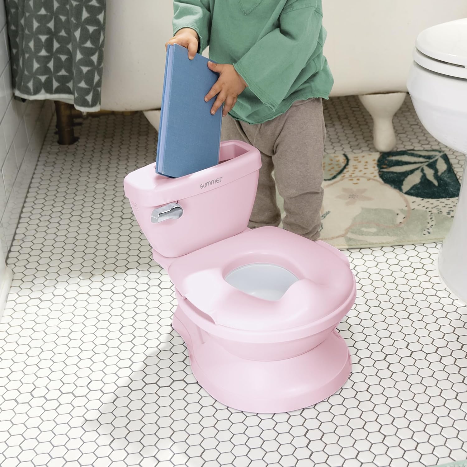 Детский горшок Summer Infant My Size Potty Pro 2-в-1 с эффектами смыва