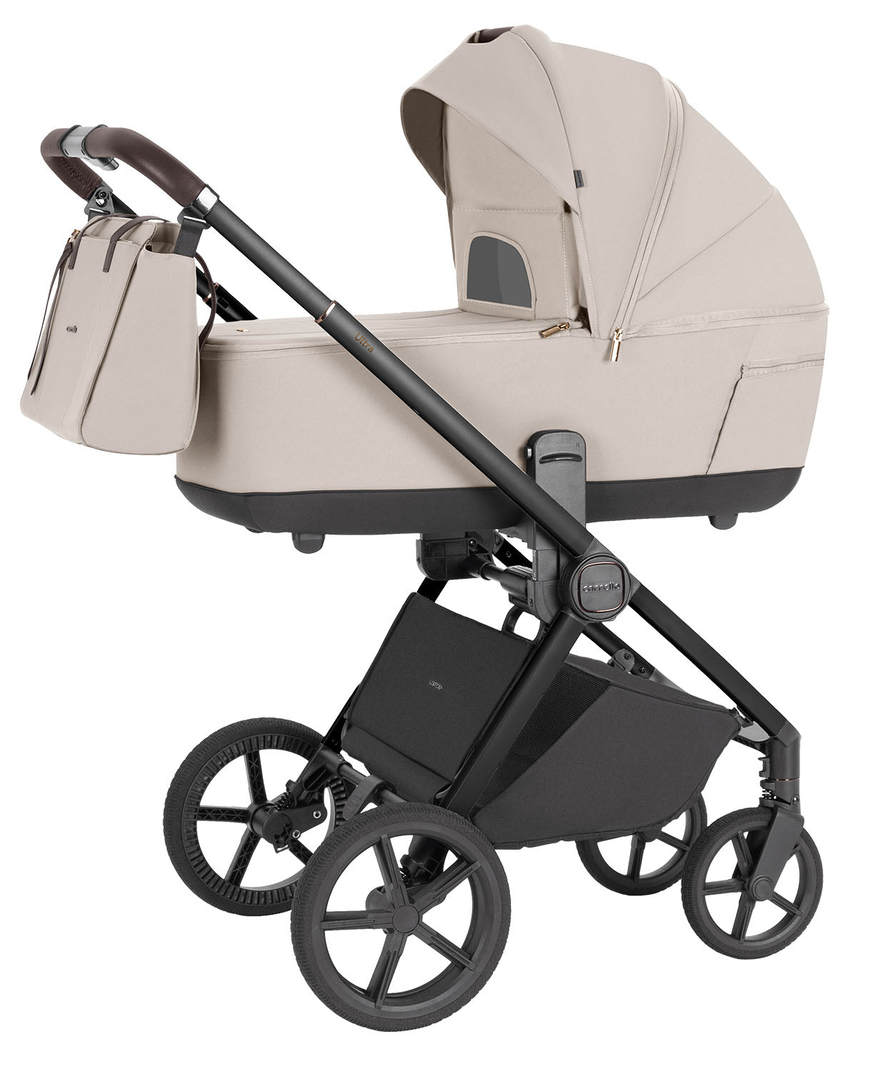 Carrello Ultra 2v1 bolalar aravachasi, amortizatsiya, 4 rang, 22 kg gacha
