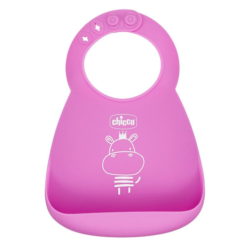 Набор для кормления Chicco Easy Start силиконовый 6+ месяцев розовый