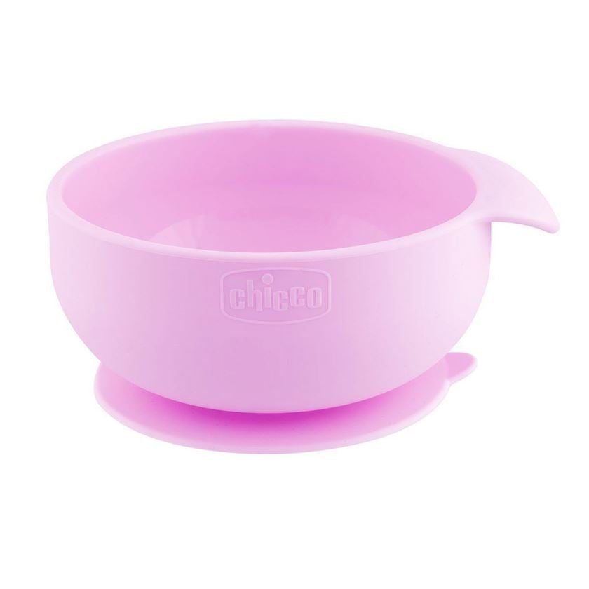 Набор для кормления Chicco Easy Start силиконовый 6+ месяцев розовый