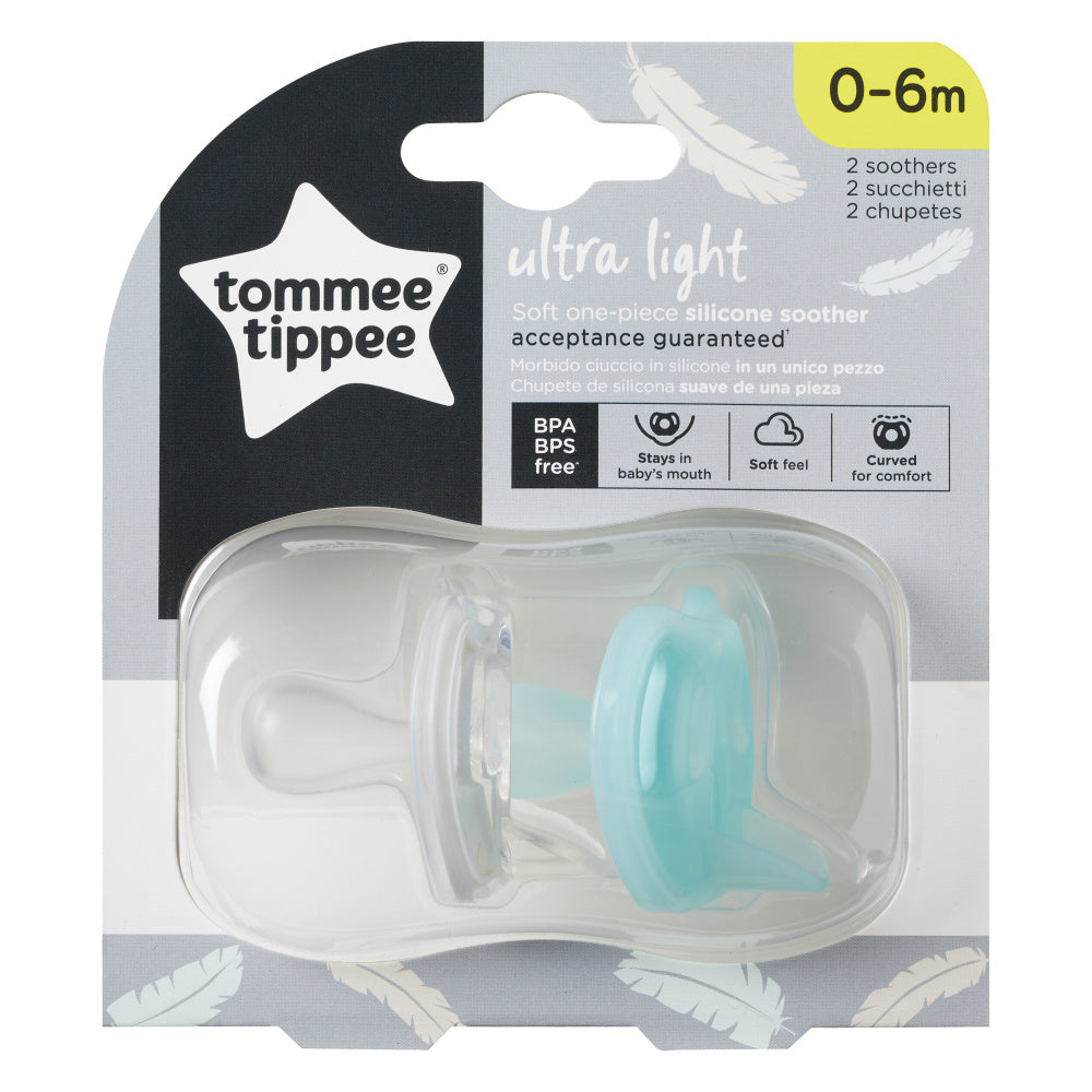 Tommee Tippee светящаяся пустышка силиконовая 0-6 месяцев