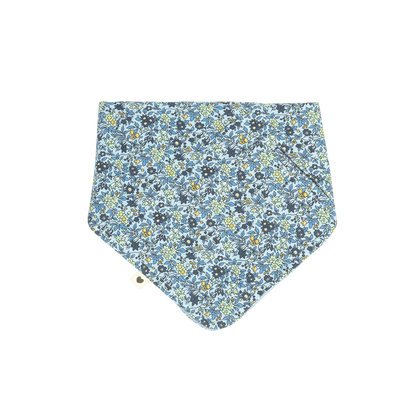BIBS x Liberty Chamomile Lawn ko'k slinnik, 100% paxta, 0 oy+