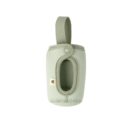 Чехол для бутылочки BIBS Small силиконовый зелёный шалфей 0+