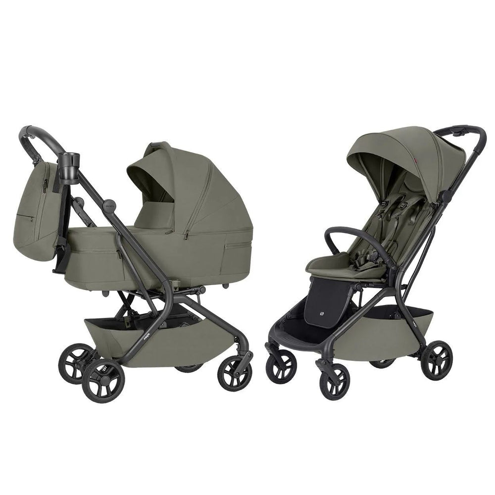 Коляска Carrello Magia 2в1 Malted Green трансформер люлька-прогулка