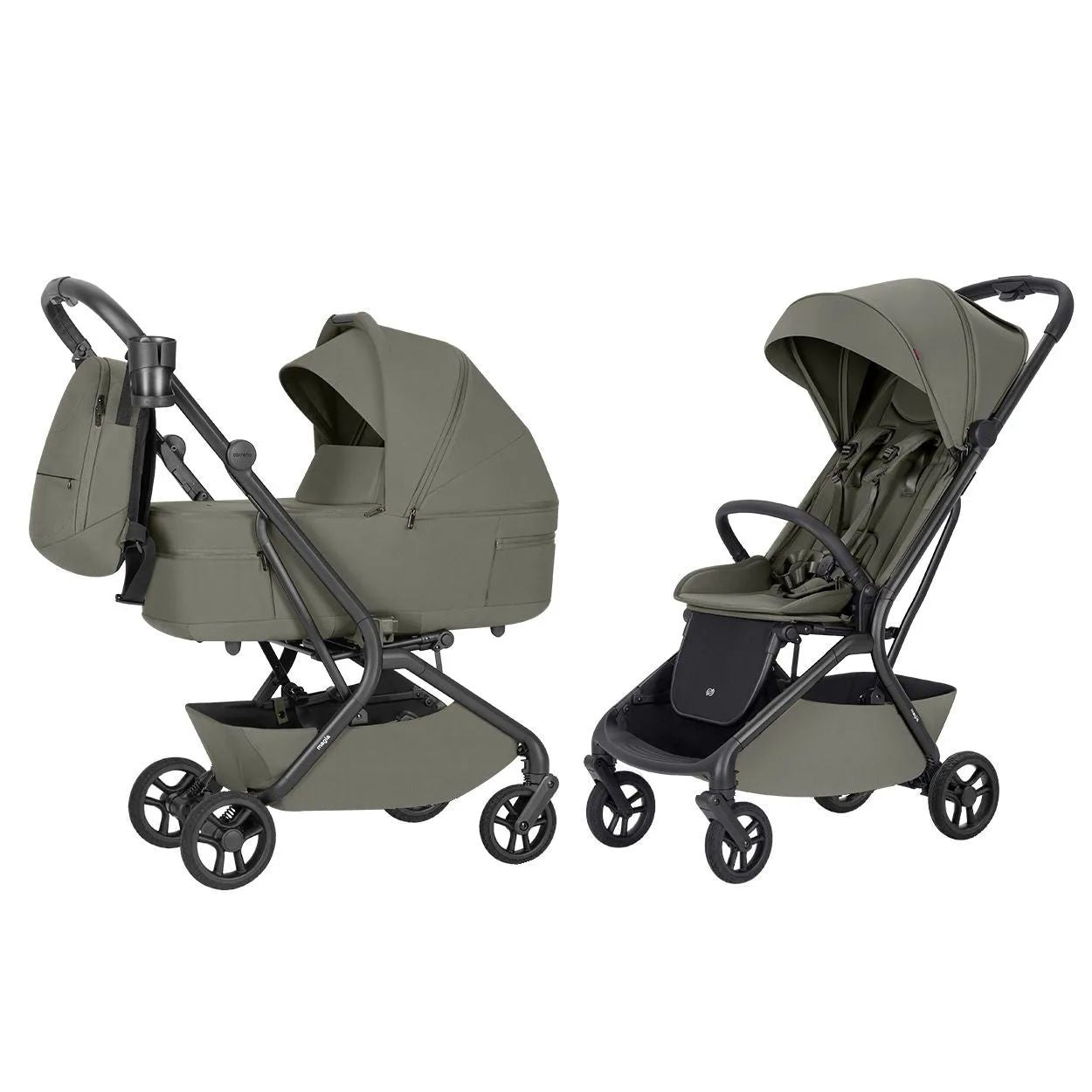 Коляска Carrello Magia 2в1 Malted Green трансформер люлька-прогулка