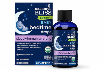 Mommy's Bliss organik uyqu tomchilari, 4 oydan