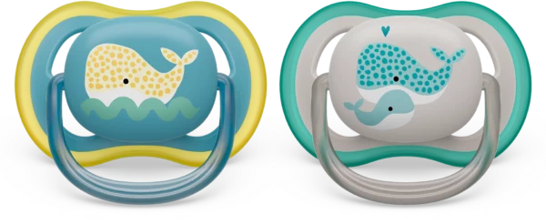 Соска-пустышка Philips Avent Ultra Air 18+ месяцев силиконовая