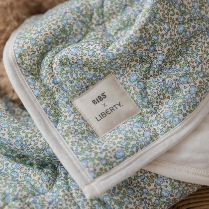 Одеяло BIBS x Liberty Quilted Blanket Eloise Ivory стёганое хлопок 0+
