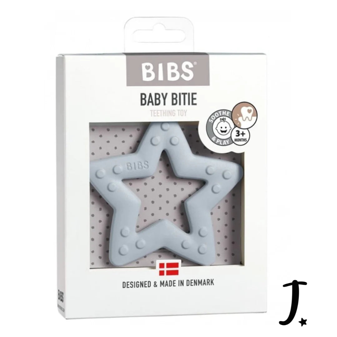 BIBS Baby Bitie Heart прорезыватель силиконовый для младенцев с рождения
